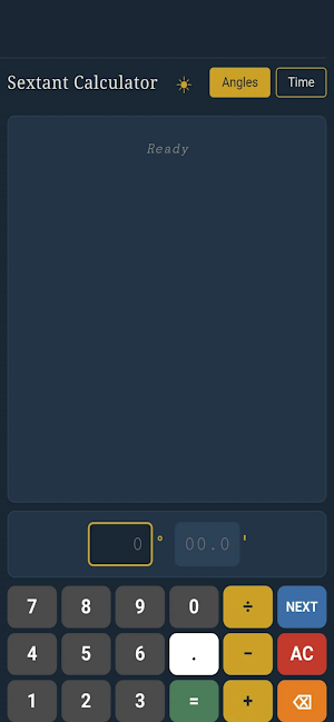 Sextant Calculator Screenshot 0