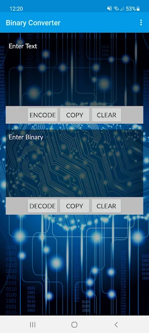 Binary Converter Screenshot 0
