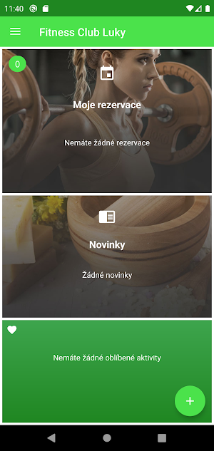 Fitness Club Luky Screenshot 1