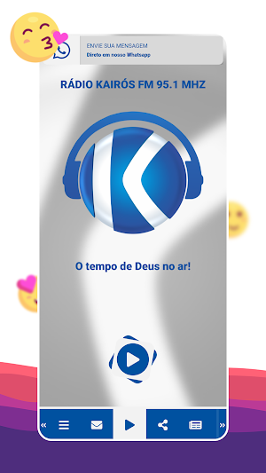 Rádio Kairós FM 95.1 MHz Screenshot 0