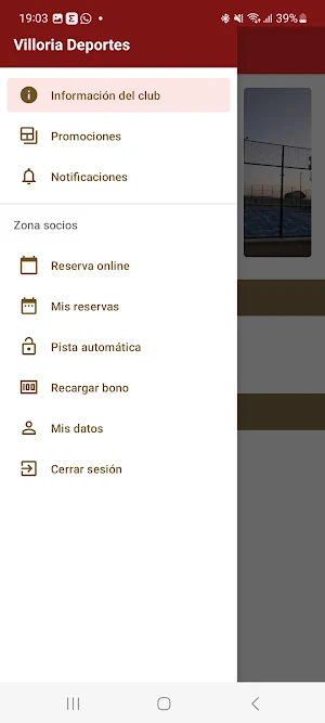 Villoria Deportes Screenshot 0