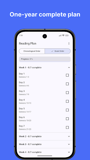 Bible Planner Screenshot 0
