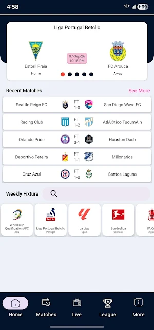 Ottclub - Online Football TV Screenshot 0