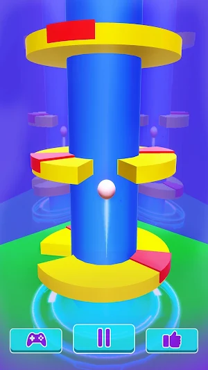 Helix Ball Bounce Opposite - G Screenshot 1