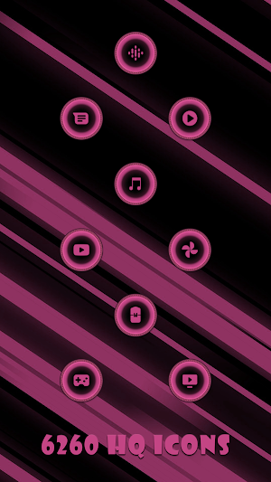 Fractals Pink Icons Screenshot 1