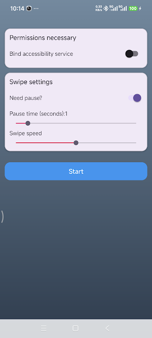 Auto Swipe Screenshot 0