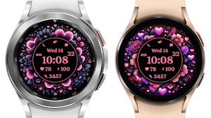 AZ286 Valentine's Watch Face Screenshot 3