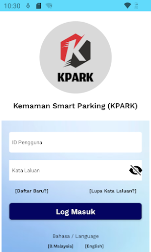 Kemaman Smart Parking Screenshot 0