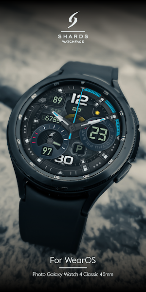SH016 Watch Face, WearOS watch Screenshot 1