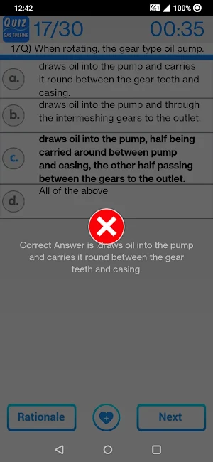 Gas Turbine Questions Screenshot 2