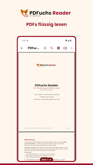 PDFuchs Reader Screenshot 2