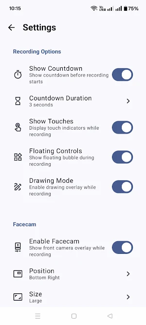 Screen Recorder - CI Recorder Screenshot 1