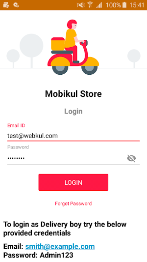 VendorHyperlocal Food DeliveryBoy App for Magento2 Screenshot 0