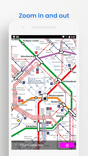 Vienna Train Travel Guide Screenshot 2