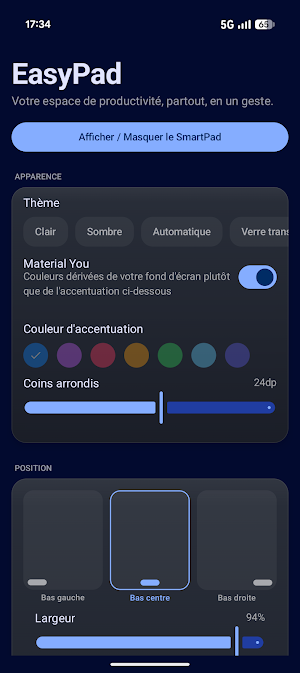 EasyPad - Accès facile Screenshot 0