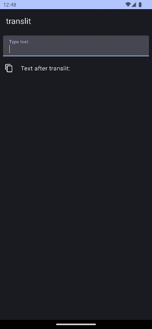translit Screenshot 0