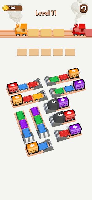Match Trains: Triple Tiles Zen Screenshot 0