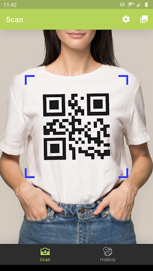 QR/Barcode Scanner Iconit LITE Screenshot 2