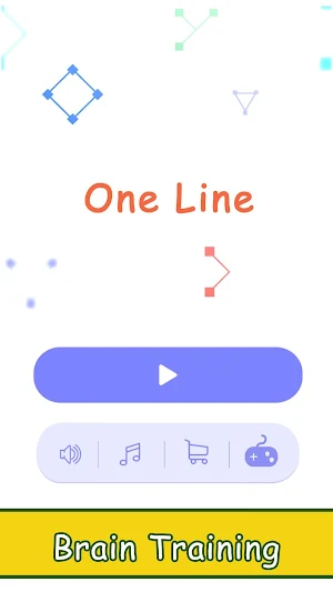 One Line-Classic Interesting Puzzle Connect Dots Screenshot 1