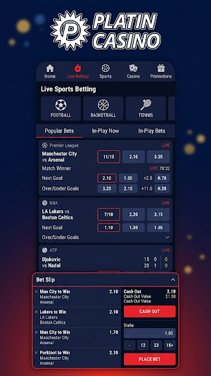 Platincasino Screenshot 2