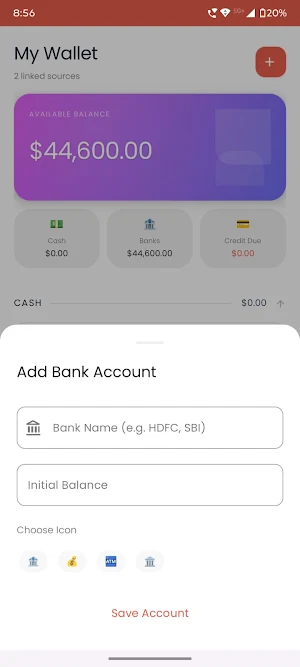 Fingram - Finance tracker Screenshot 1