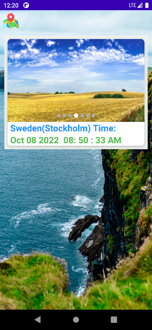 Sweden Clock(Stockholm) Screenshot 2
