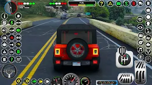 4x4 Jeep SUV Driving Jeep Game Screenshot 2