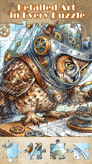 Steampunk Jigsaw Puzzle Games Screenshot 3