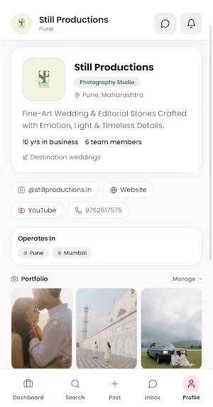 WedCrew Screenshot 1