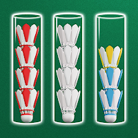 Sort badminton - ball puzzle