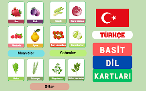 Meyveler ve Sebzeler - Türkçe Screenshot 3