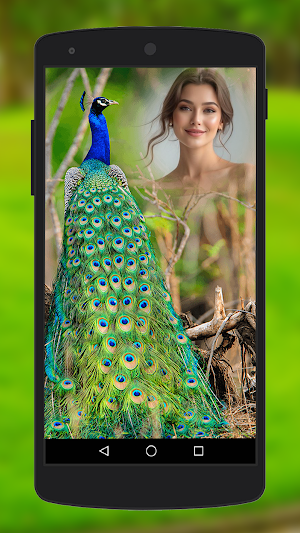 Peacock Photo Frames Screenshot 0