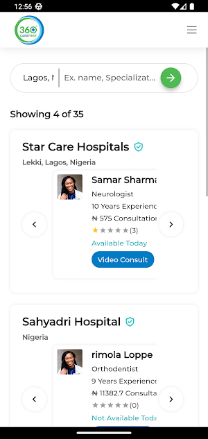 360CareFirst Screenshot 1