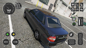 Drive Lada Priora Russian Car Screenshot 0