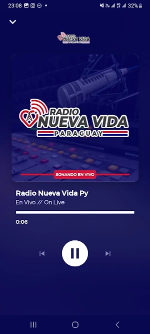 Radio Nueva Vida Py Screenshot 1
