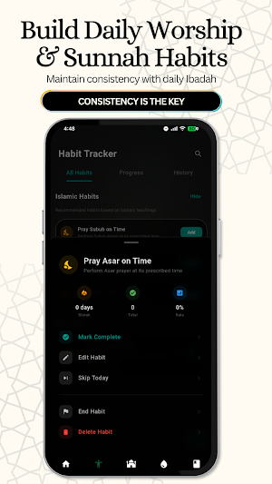 Tqwa: Prayer Times & Journal Screenshot 2