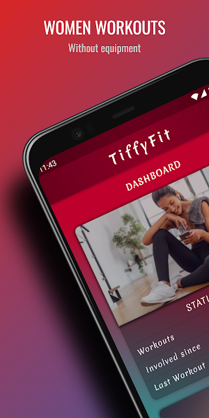 TiffyFit - Women Fitness App Screenshot 0