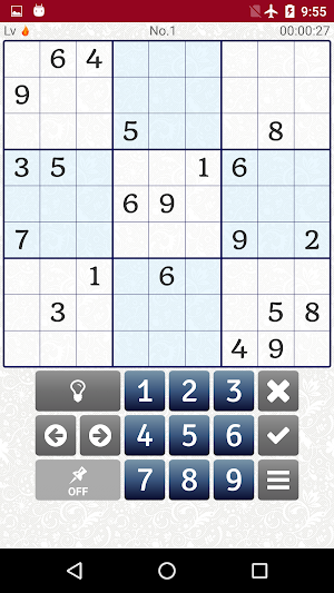 Extreme Difficult Sudoku 2500 Screenshot 1