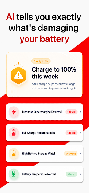 Battery Dr: Health for Tesla Screenshot 2