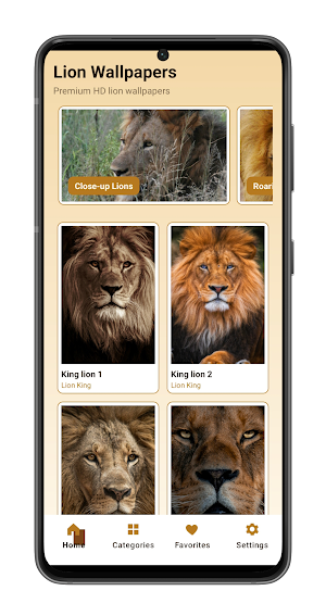 Lion Wallpapers Screenshot 0