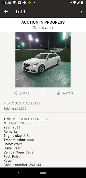 Silver Eagle Auctions Screenshot 3