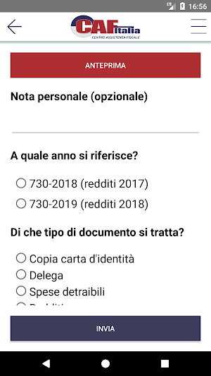 CAF Italia Screenshot 3