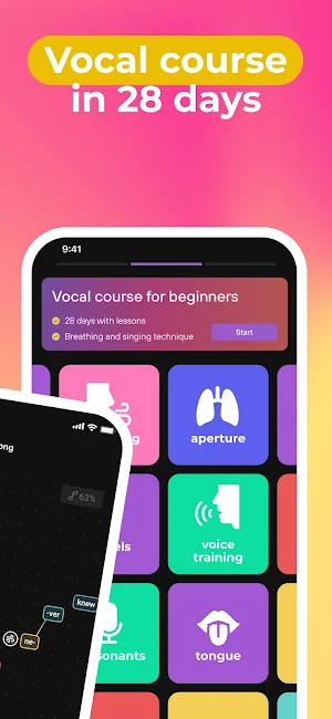 Vocaberry: Learn to sing Screenshot 1