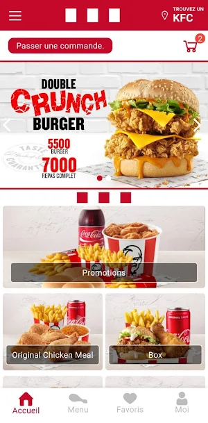 Kfc Gabon Screenshot 1