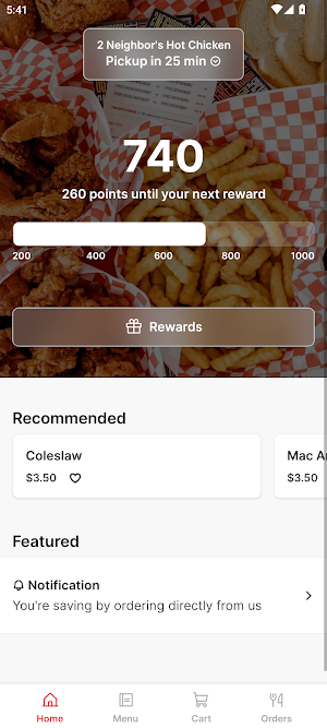 2 Neighbor's Hot Chicken Screenshot 0