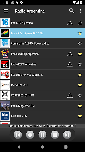 Radio Argentina Screenshot 1