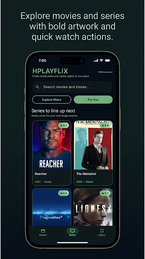 HplayFlix - Movies & Shows Screenshot 1