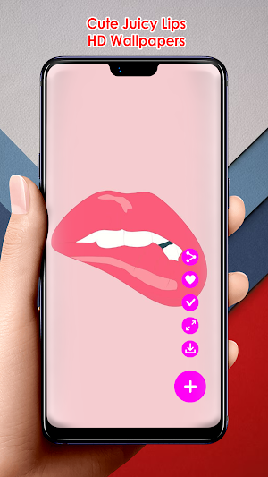 Cute Juicy Lips HD Wallpapers Screenshot 2