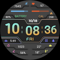 ZKin Watch Gray Dark Blocks