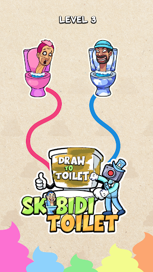 Toilet Monster: Draw to Toilet Screenshot 0